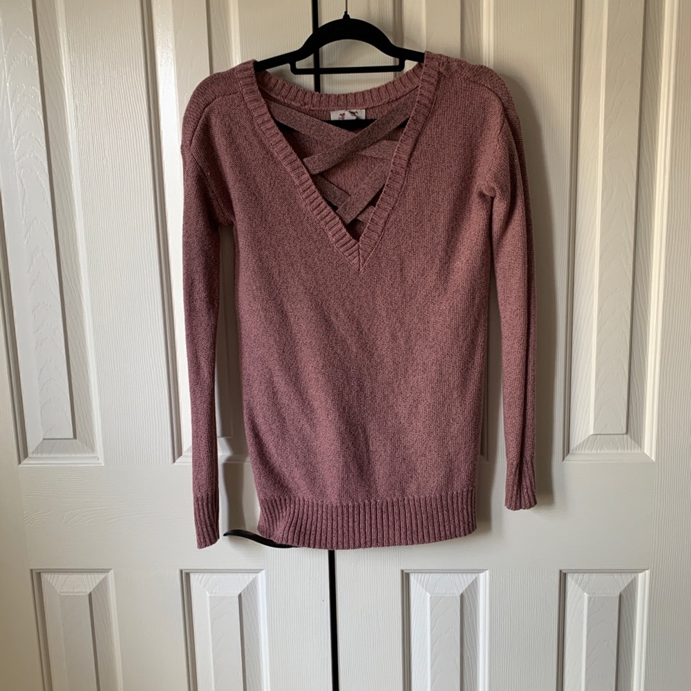 V-neck sweater